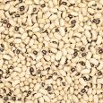 Black-eyed peas closeup.